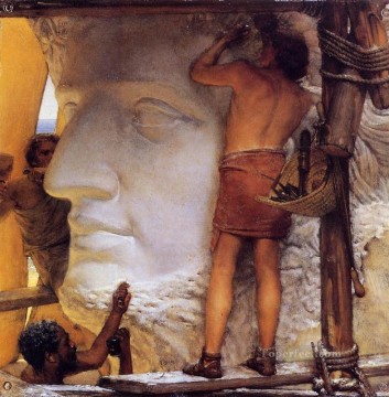  antigua Pintura - Escultores en la antigua Roma Romántica Sir Lawrence Alma Tadema
